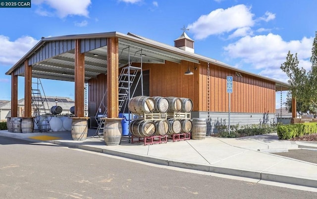 view of stable