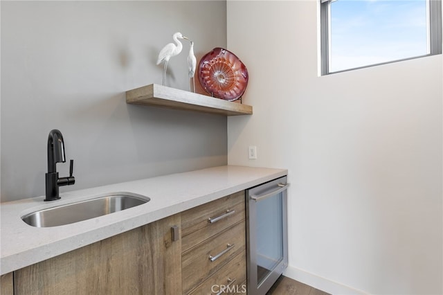 kitchen featuring sink and stainless steel dishwasher