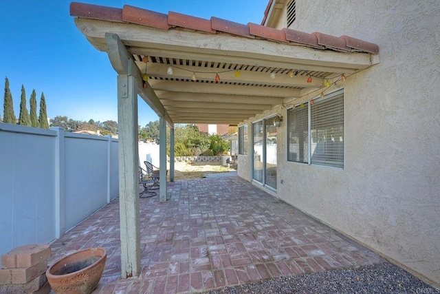 view of patio