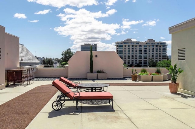 view of patio