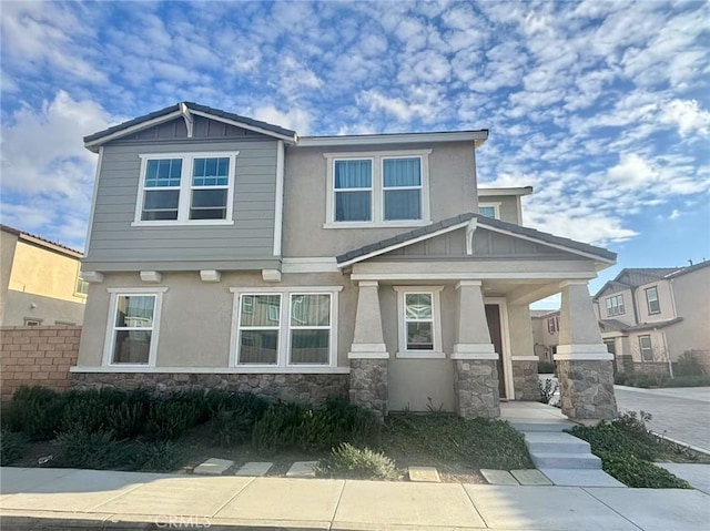 view of craftsman-style home