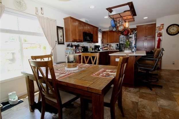 view of dining room