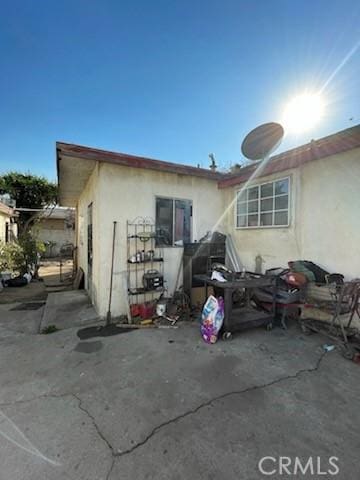 exterior space with a patio