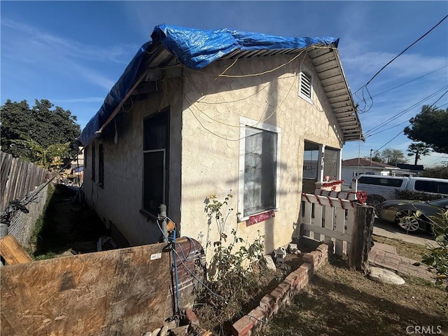 view of home's exterior