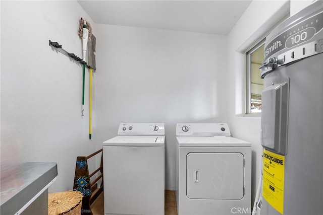 washroom with washer and clothes dryer