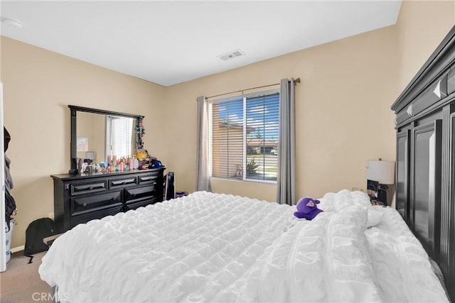 bedroom featuring carpet floors