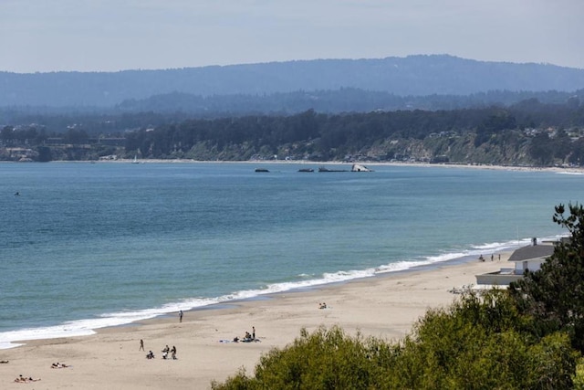 water view featuring a view of the beach