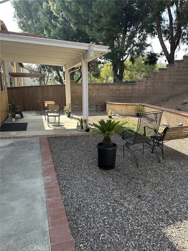 view of patio / terrace