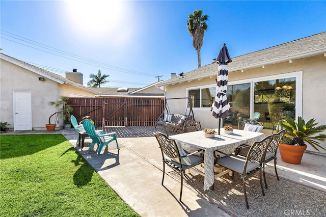 view of patio / terrace