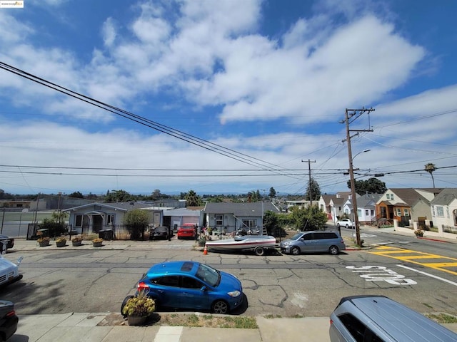 view of road