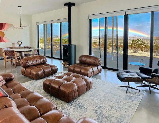 view of living room