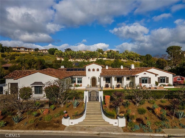 view of mediterranean / spanish-style home