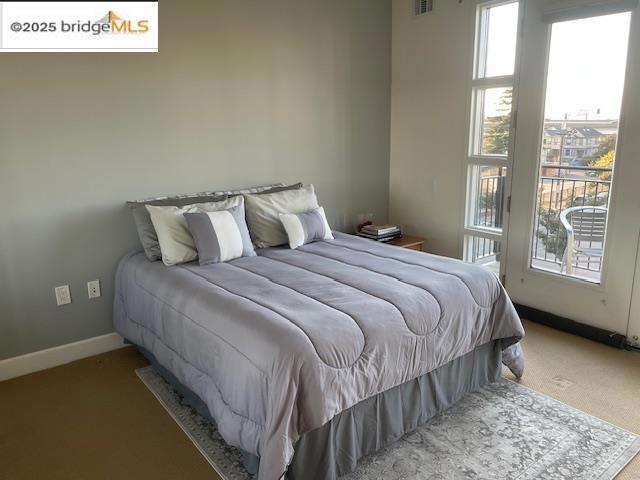 bedroom featuring carpet flooring