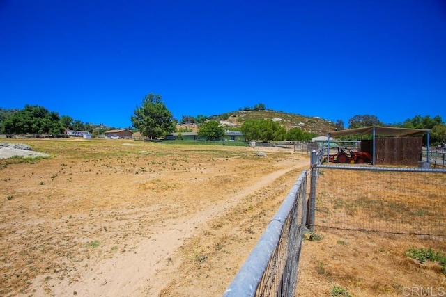 view of road