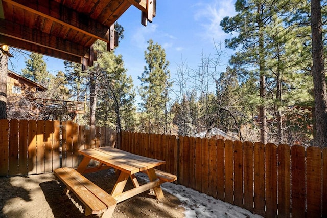 view of patio / terrace