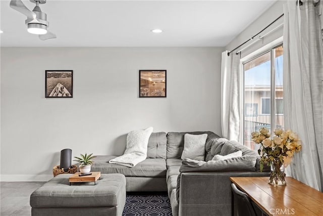 view of living room