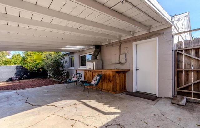 view of patio / terrace