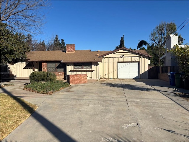 view of ranch-style house