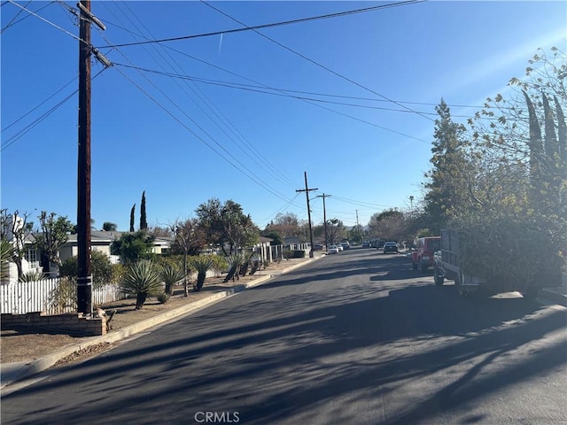 view of street