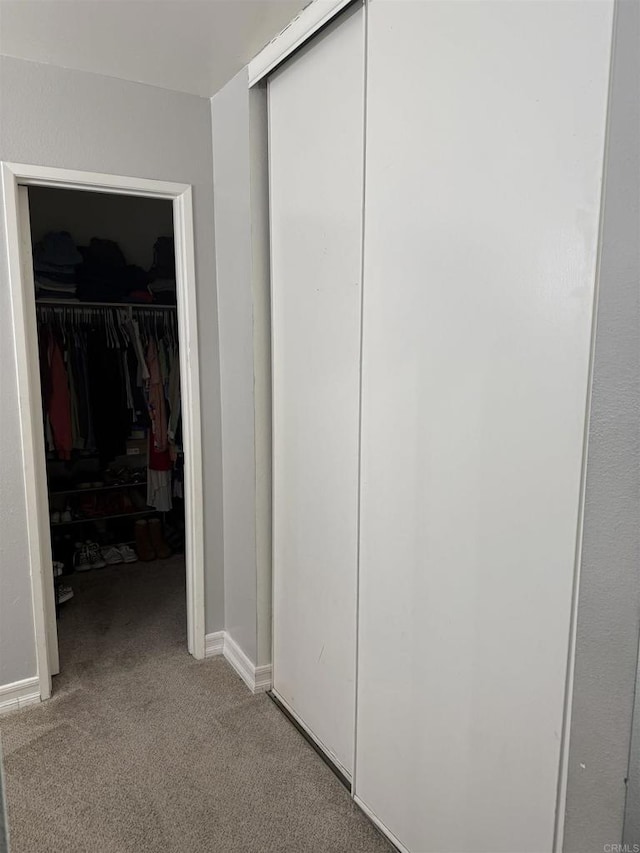 view of closet