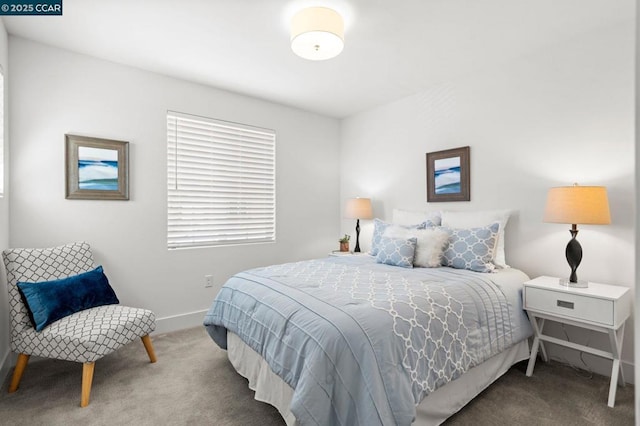 bedroom featuring carpet floors