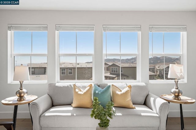 sunroom featuring a healthy amount of sunlight