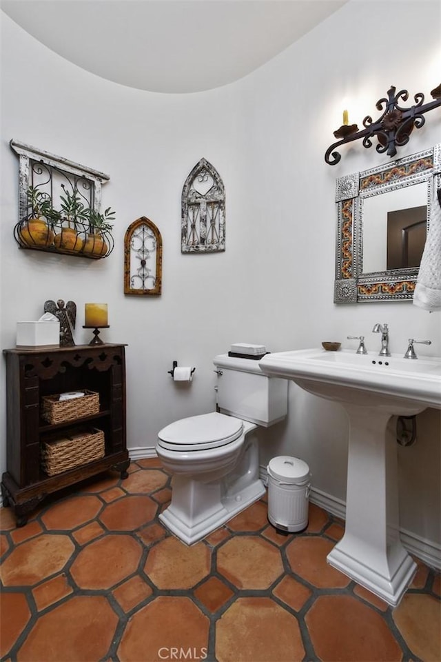 bathroom with toilet