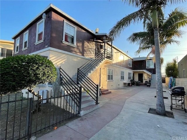 back of house featuring a patio