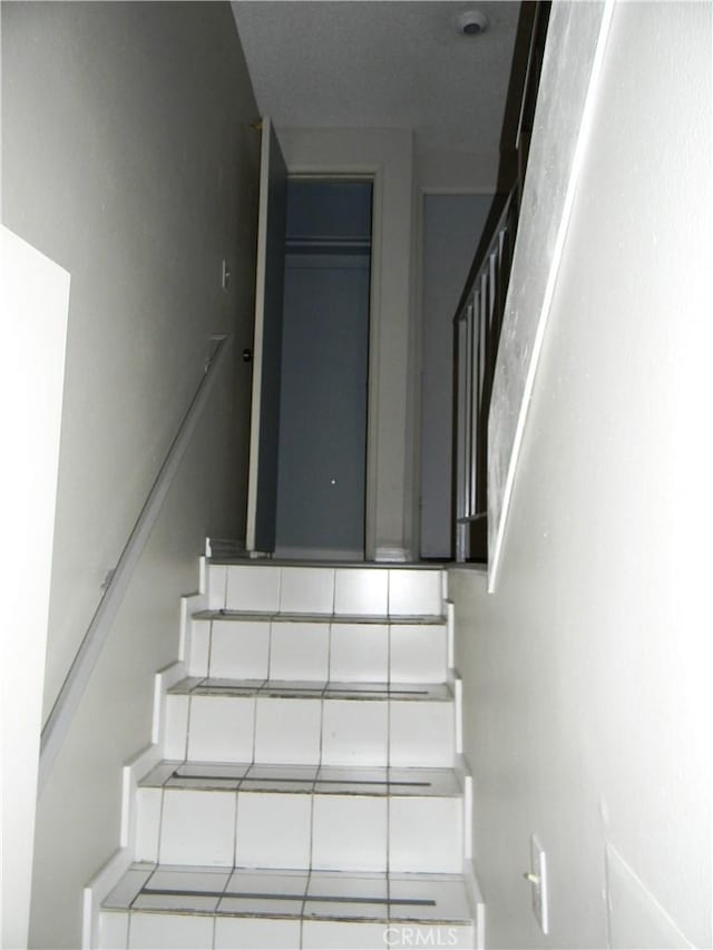 view of staircase