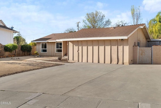 view of ranch-style house