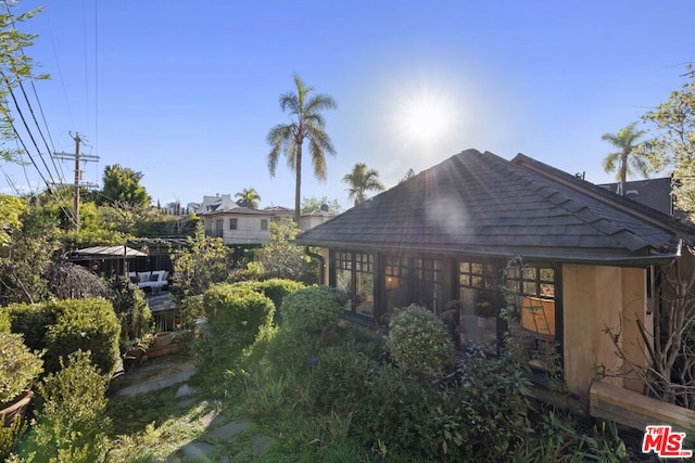 view of rear view of house