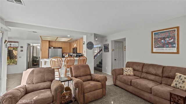 view of living room