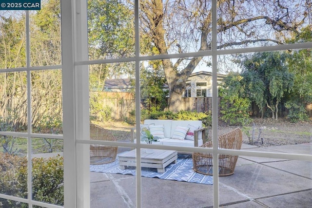 sunroom / solarium with plenty of natural light