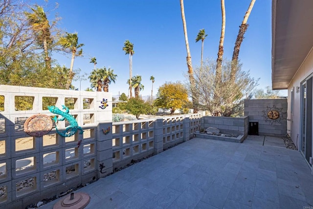 view of patio