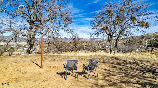 17600 Ascot Ct, Tehachapi, CA 93561 - view of yard featuring a mountain view