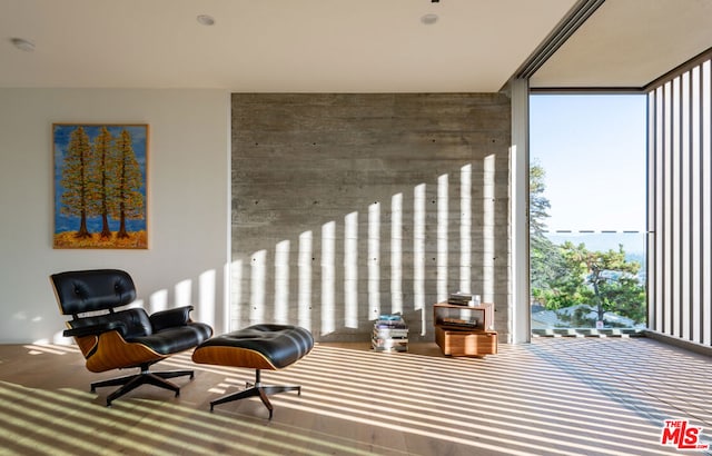 interior space featuring plenty of natural light