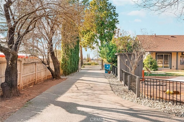 view of street