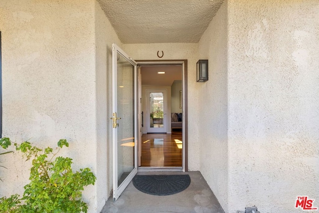 view of entrance to property