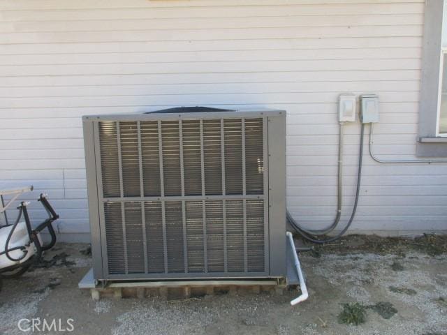 exterior details with cooling unit