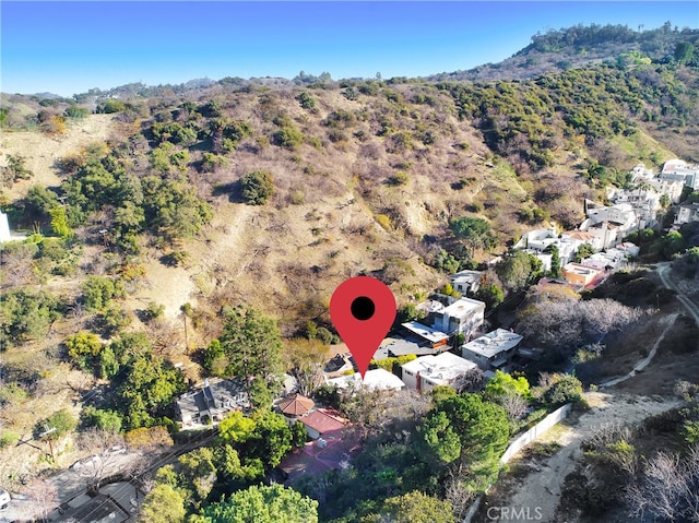 aerial view with a view of trees