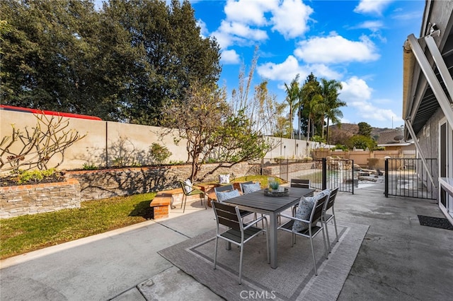 view of patio