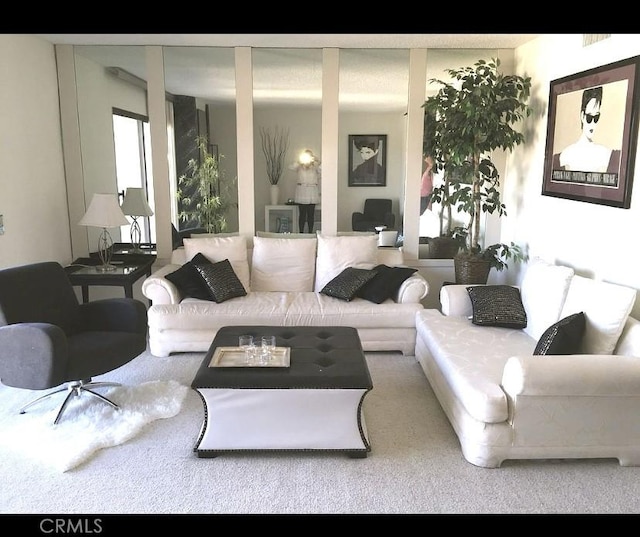view of living area