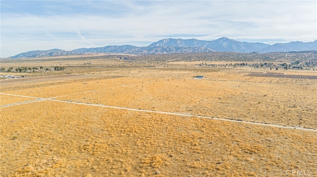 view of mountain feature