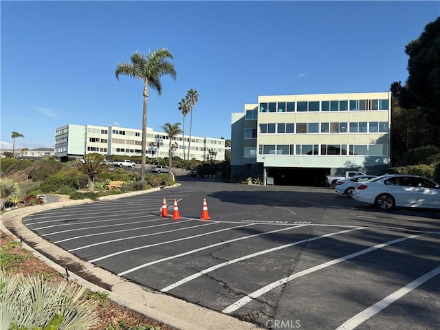 view of vehicle parking