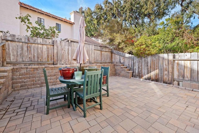 view of patio / terrace