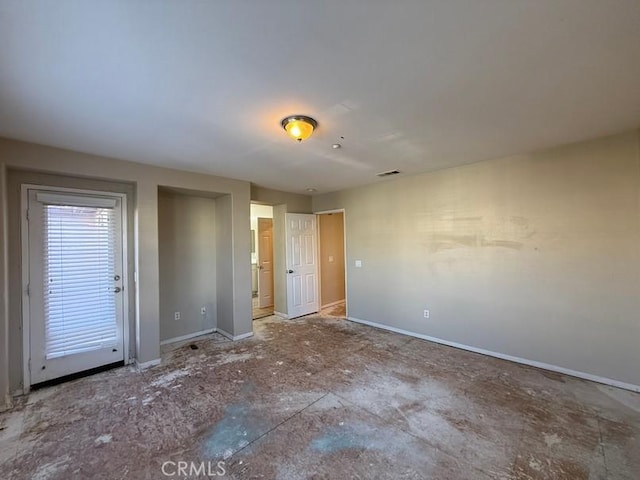 view of unfurnished bedroom