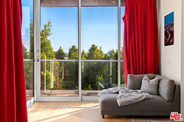 sunroom / solarium with plenty of natural light