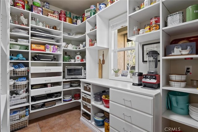 view of pantry