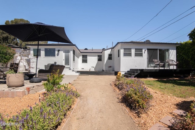 view of rear view of house