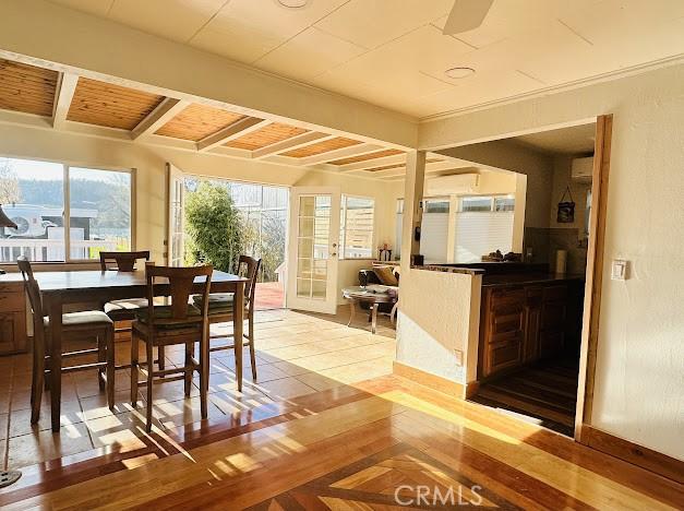 view of dining room